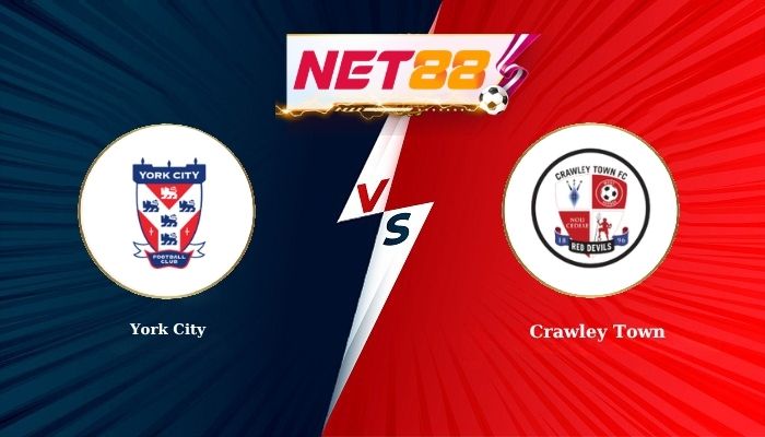 Soi Kèo, Nhận Định Bóng Đá York City vs Crawley Town 1h30 - 04-08-2026